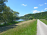 Blick zurück zum Hanselberg