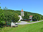 Wir passieren Oberndorf
