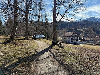 ...wandern wir hinunter