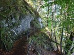 ... beginnt der Felsenweg