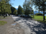 Wir biegen nach rechts zum Parkplatz "Trimini" ab