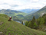 Blick auf den Hintersee