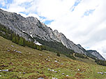 ...und bewundern nocheinmal die Wände der Reiter Alm