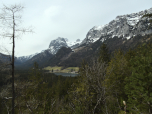 Der Blick nach Westen über den See zum Stadelhorn