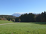 Blick zum Untersberg