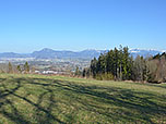 Blick auf die Stadt Salzburg...