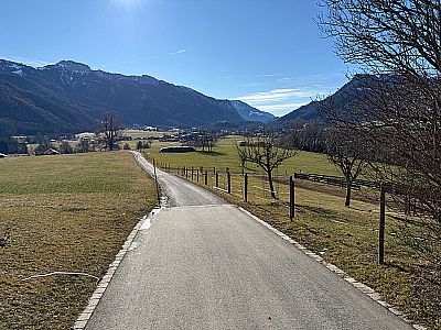 Nach Höhenberg verlieren wir einige Höhenmeter