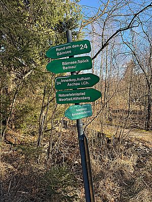 ...auf einen Querweg