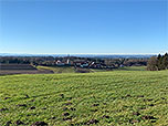 Blick auf Berg, das unser nächstes Ziel sein wird