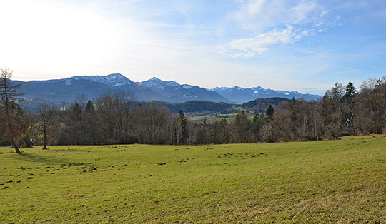 Hochberg - Wanderung von Siegsdorf nach Traunstein