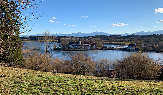 Kloster Seeon - Vom Klostersee zum Griessee