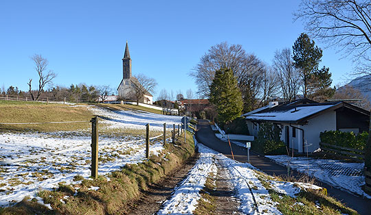 Westerbuchberg - Wanderung von Übersee