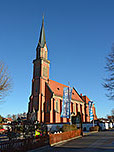 ...und an der Kirche St. Nikolaus in Übersee