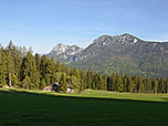 Dann wenden wir uns der Bäckeralm zu...
