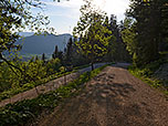 ...dem wir hinunter zum Inzell-Blick folgen