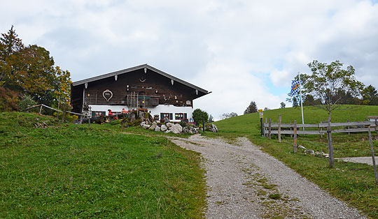 Chiemhauser Alm - Wanderung von Hinterwössen