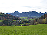 Blick zurück zum Wildbarren und zum Riesenberg