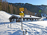Wegweiser auf der Hemmersuppenalm
