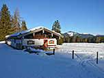 Almhütte unterhalb der Annakapelle