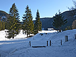 ...und kommen zur Lichtung bei der Knogleralm