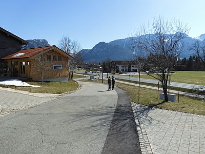 ... wo wir uns rechts halten ...