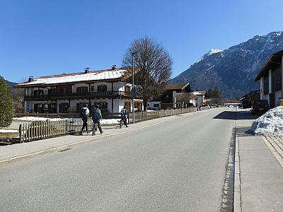 Nach Osten spazieren wir ...