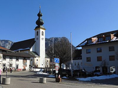 An der Kirche St. Michael beenden wir unsere Runde