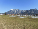Der Blick über die Weiden nach Inzell