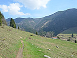 ...und nähern uns der Schwarzrieshütte
