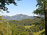 Blick zur Kampenwand