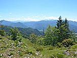 Blick zu den Loferer Steinbergen...