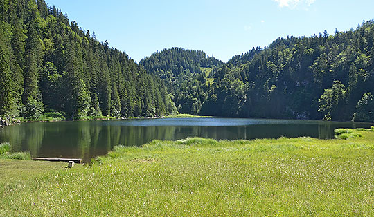 Taubensee über den Kroatensteig