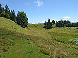 Von der Sauermöseralm wandern wir weiter ostwärts