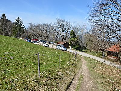 Der Parkplatz Stehtrumpf