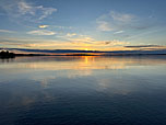 Sonnenuntergang am Chiemsee