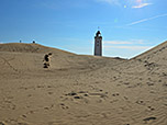 ...und halten auf den Leuchtturm zu