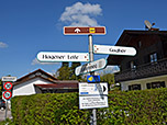 Los gehts in Murnau Ecke Ecke Leitenweg und Hagener Leite