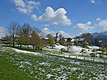 Blick zur Kirche St. Blasius in Hagen