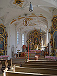 Innenleben der Kirche St. Georg