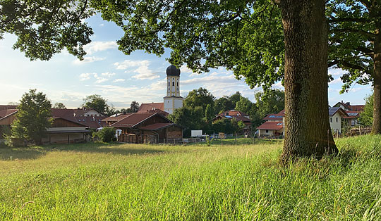 Wandern rund um  Aying