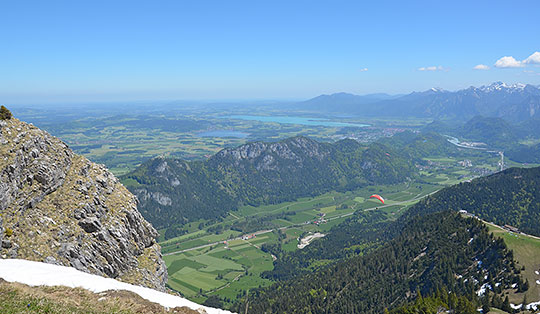 Wandern rund um  Pfronten