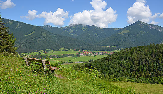 Wandern rund um  Schleching