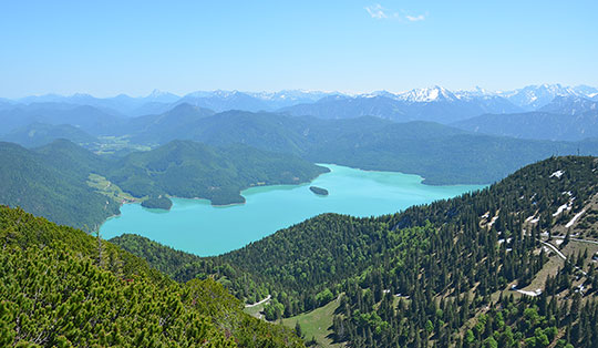 Wandern rund um den Walchensee