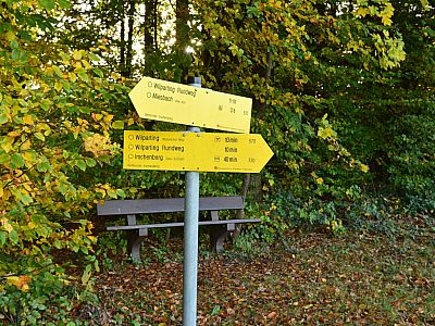 Nach ein paar Minuten und wir haben wieder Wilparting erreicht