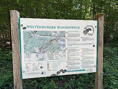 Die Wanderwege rund um Weltenburg