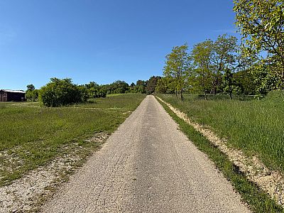 ...und verlassen Stausacker...