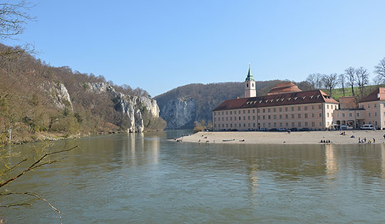 Weltenburger Höhenweg - Donaudurchbruch und Kloster Weltenburg