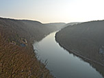 Tiefblick zur Donau