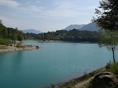 Der Ausblick aus der kleinen Bucht nach Süden