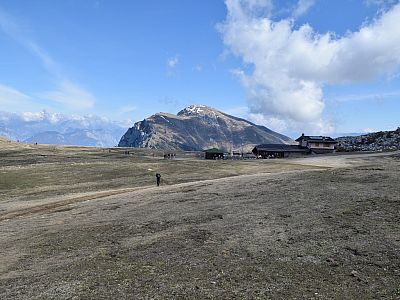 Im Norden zeigt sich der Monte Altissimo di Nago